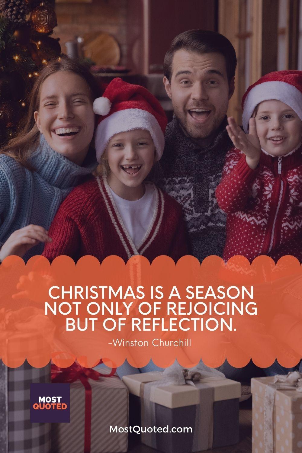 Christmas season captions