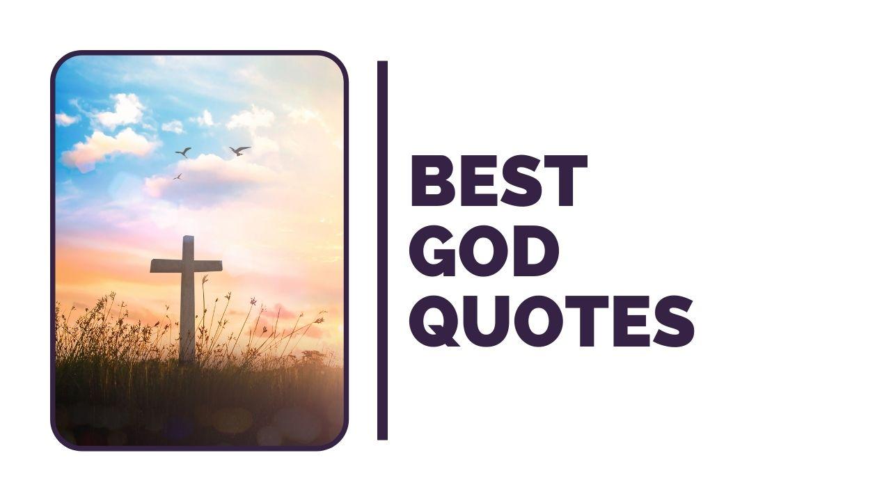 Best God Quotes