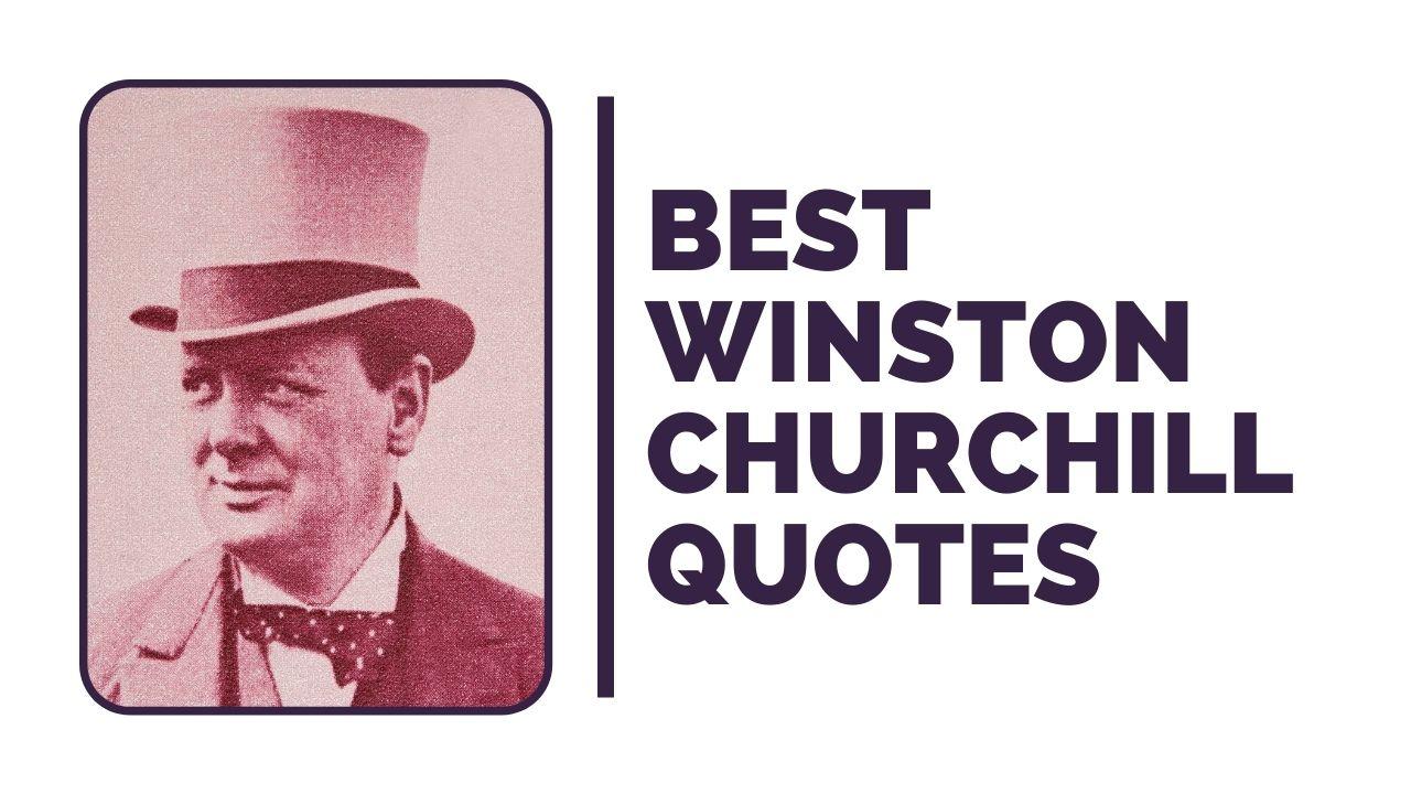 Best Winston Churchill Quotes