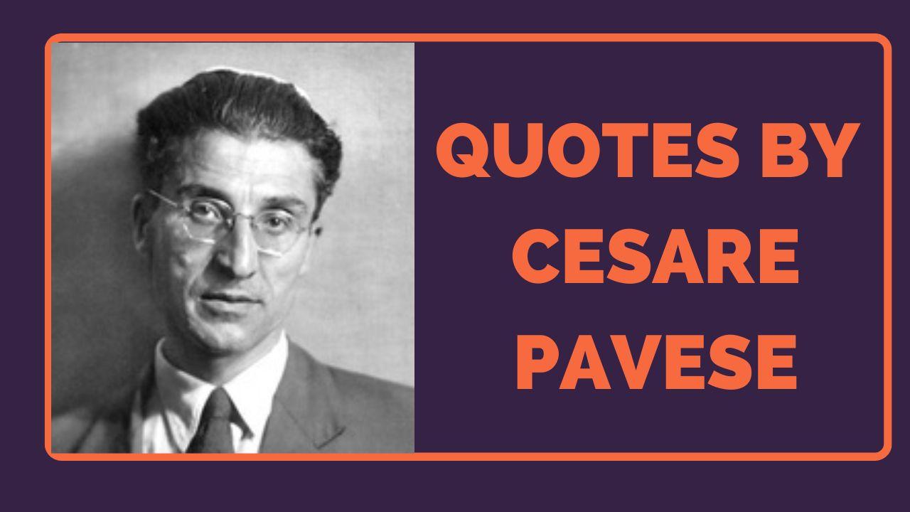 best quotes by Cesare Pavese